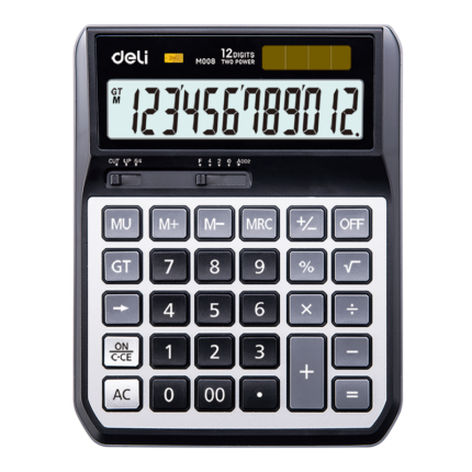 CALCULATOR BIROU 12DIG M00820 DELI