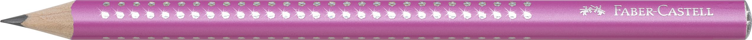 Graphite pencil Jumbo Sparkle pearl pink