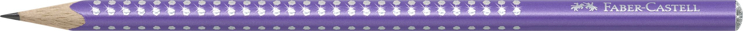 Graphite pencil Sparkle pearl purple