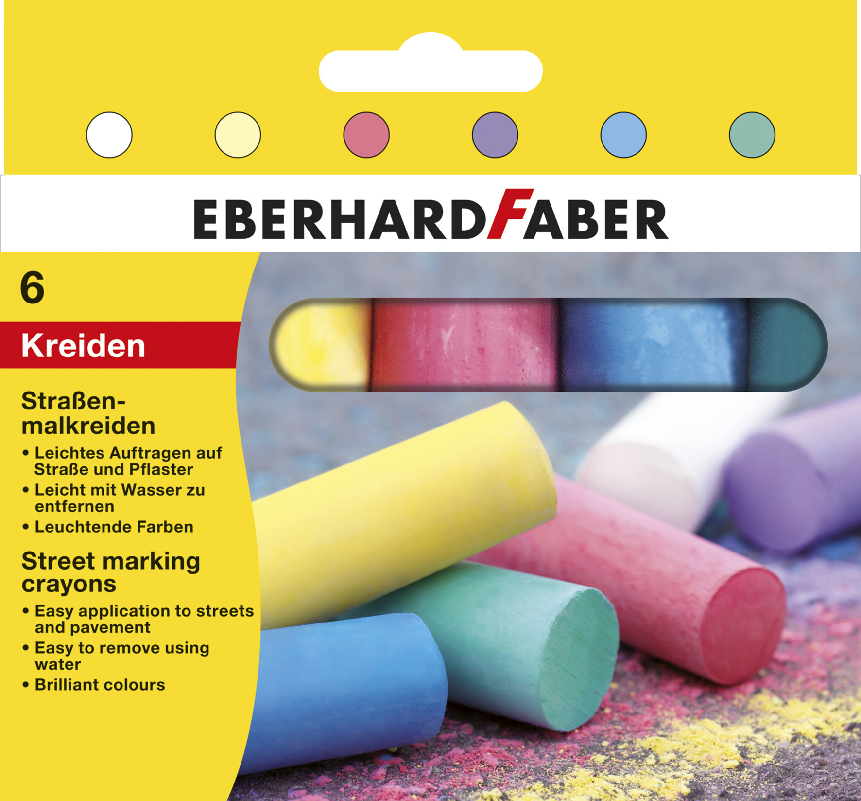 526506_Street marking crayons cardboard box of 6