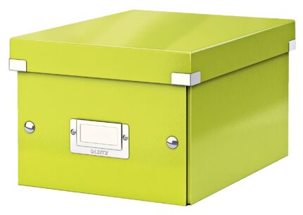CUTIE DEPOZITARE MICA VERDE CLICK&STORE LEITZ