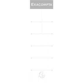 ETICHETE BIBLIORAFT 7.5 CM 10/SET EXACOMPTA