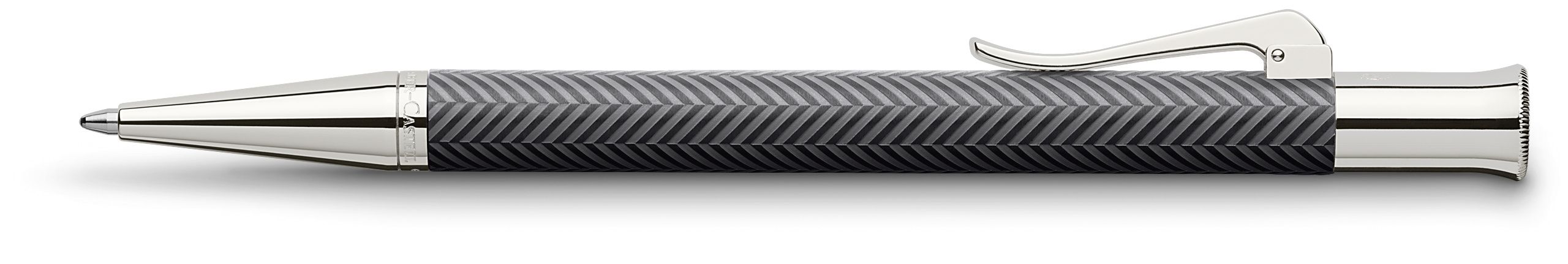 146730_Propelling ball pen Guilloche Ciselé Anthracite