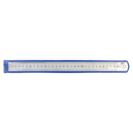 RIGLA METAL 30 CM DELI