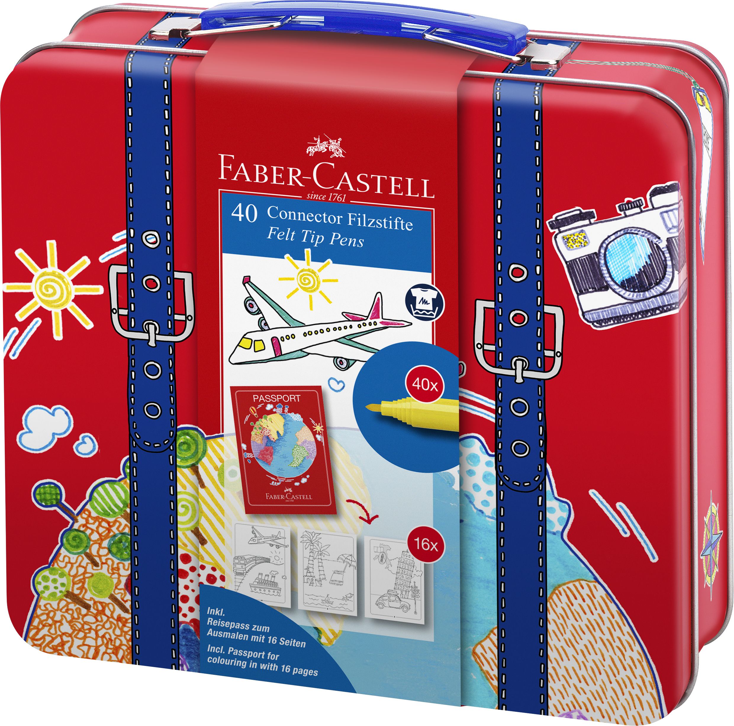 155535_Connector felt tip pen suitcase