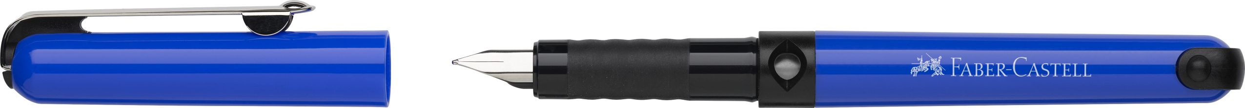 Fresh Fountain pen blue for right/lefthander