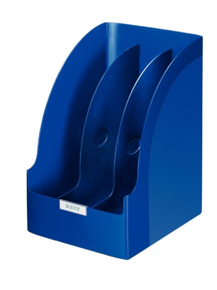 SUPORT DOCUMENTE PLASTIC 3 COMPARTIMENTE ALBASTRU LEITZ