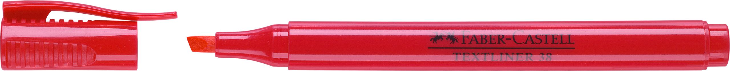 Highlighter TEXTLINER 38 red