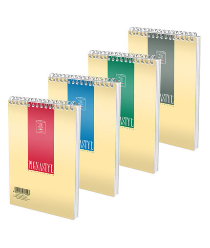 BLOC NOTES SPIRA A6 60F DR STYLE PIGNA