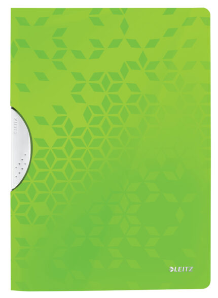DOSAR PLASTIC CU CLIP VERDE COLORCLIP WOW LEITZ