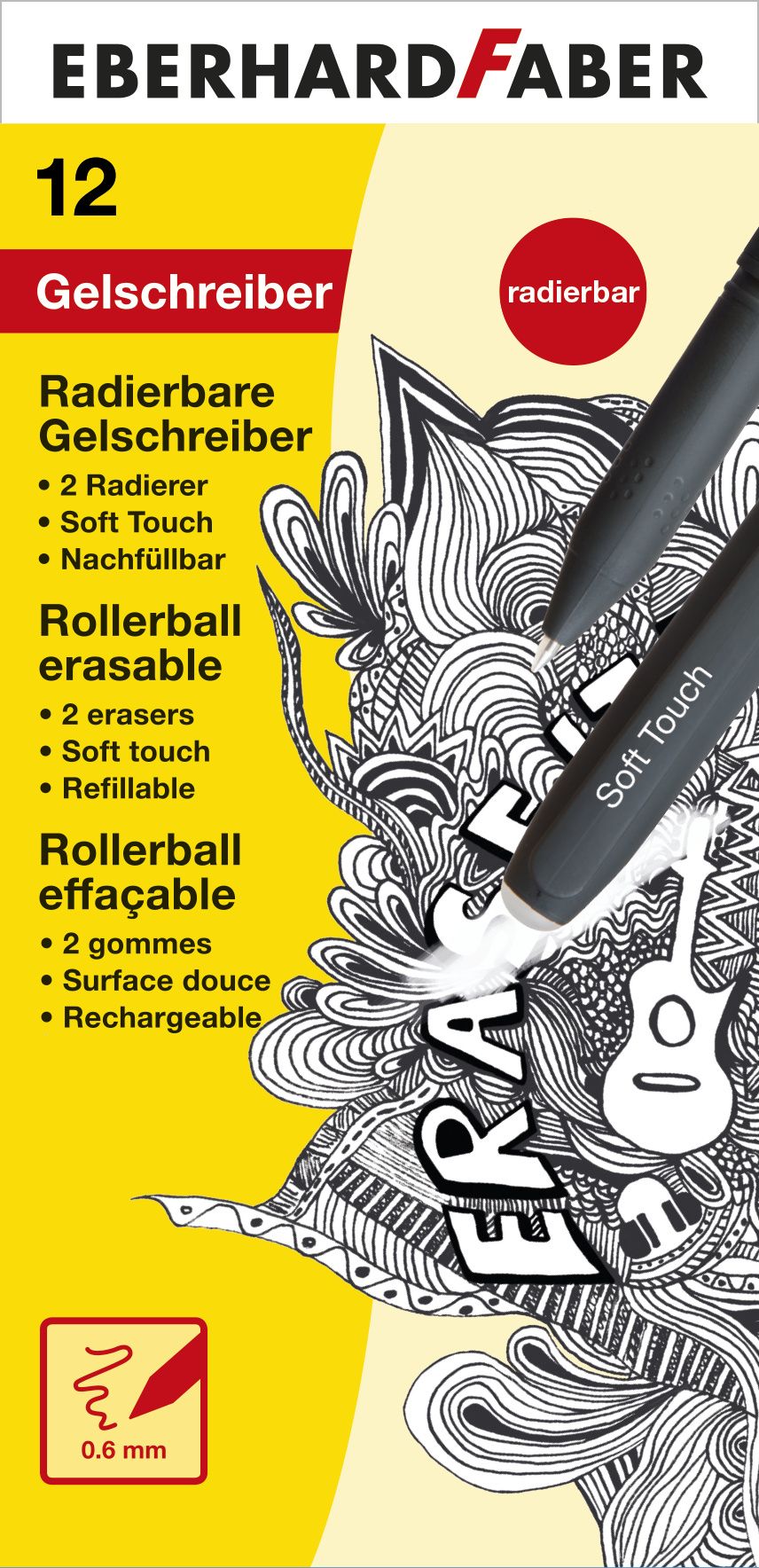 582199_Gel roller erasable black