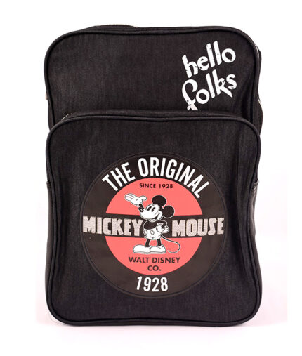 GHIOZDAN GIMNAZIU MICKEY DENIM NEGRU PIGNA