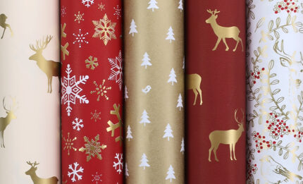 HARTIE AMBALAJ ROLA 70CM X 2M CHARMING WINTER ROTOLUX