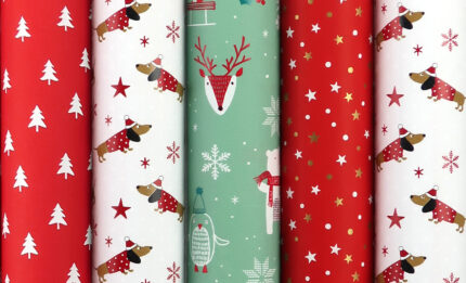 HARTIE AMBALAJ ROLA 70CM X 2M SANTAS HELPERS ROTOLUX