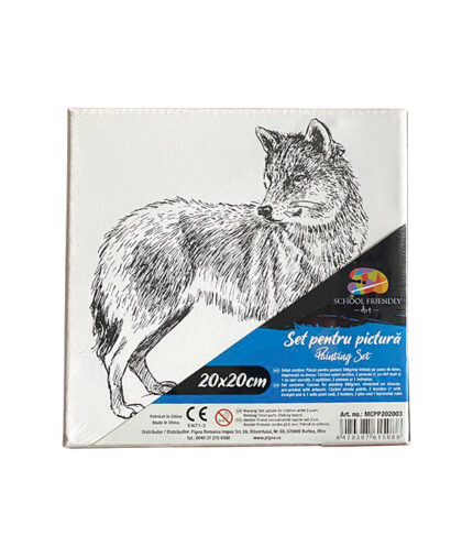PANZA PREDESENATA PE SASIU 20*20CM LUP SF ART PIGNA