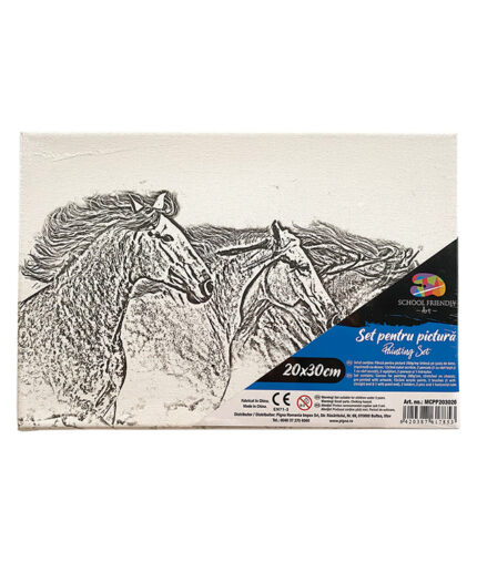 PANZA PREDESENATA PE SASIU 20*30CM CAI SF ART PIGNA
