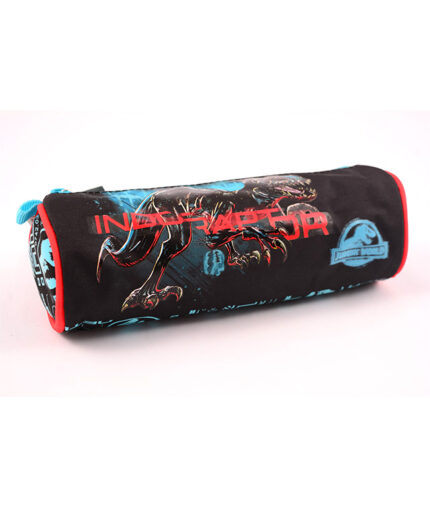 PENAR ETUI TUBULAR JURASSIC WORLD 2 NEGRU-ALBASTRU PIGNA