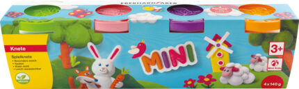 PLASTILINA MODELAJ 4CULORI SPECIALE X 140G EBERHARD FABER