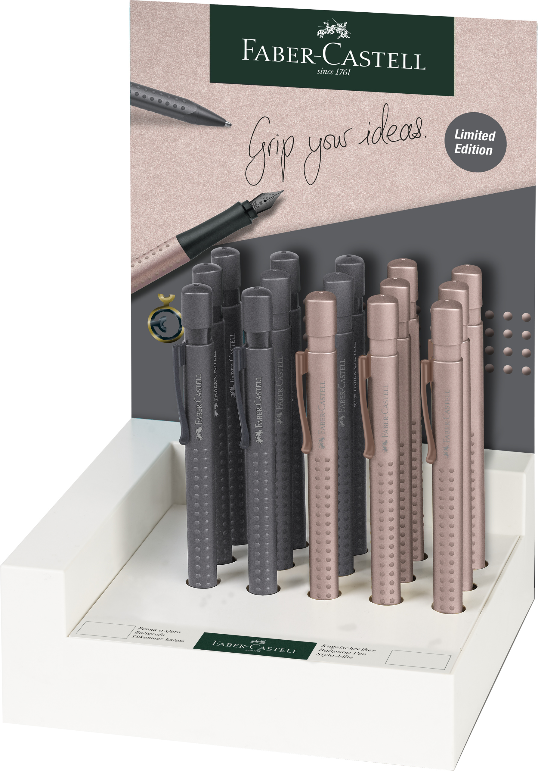 BPP display Grip edition XB rose c/anthr