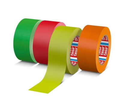 BANDA ADEZIVA TEXTILA ROZ NEON 25M*25MM TESA
