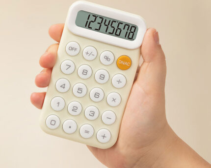 CALCULATOR BUZUNAR 8DIG M10 BLEU DELI