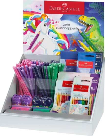 DISPLAY CREIOANE CONCEPT UNICORNI SI DINOZAURI FABER-CASTELL