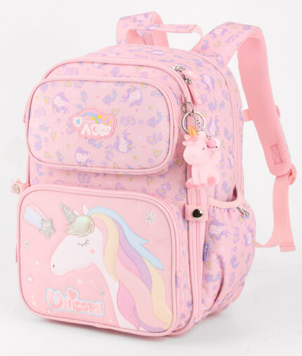 GHIOZDAN CLASA 0 FUNTASY UNICORN ROZ 3 FERMOARE PIGNA