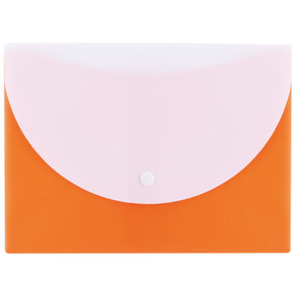 MAPA PLASTIC CU BUTON A5 DIV. CULORI NEON DELI