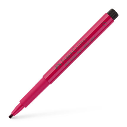 PITT ARTIST PEN CALIGRAFIC ROZ CARMIN FABER-CASTELL