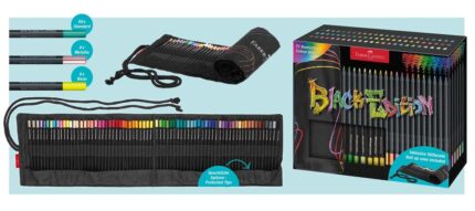 ROLLUP 72 CREIOANE COLORATE BLACK EDITION FABER-CASTELL