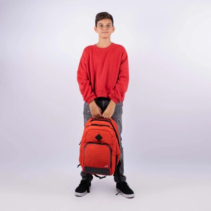 RUCSAC COLLEGE WIZZARD ROSU MELANGE WALKER