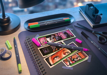 SKETCH MARKER 2 CAPETE SET 24 MANGA GOLDFABER FABER-CASTELL