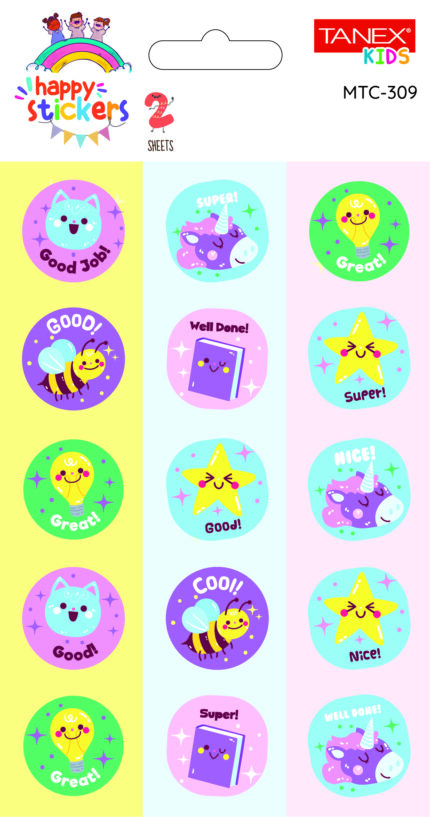 STICKER RECOMPENSE GOOD JOB 2/SET MTC-309 TANEX