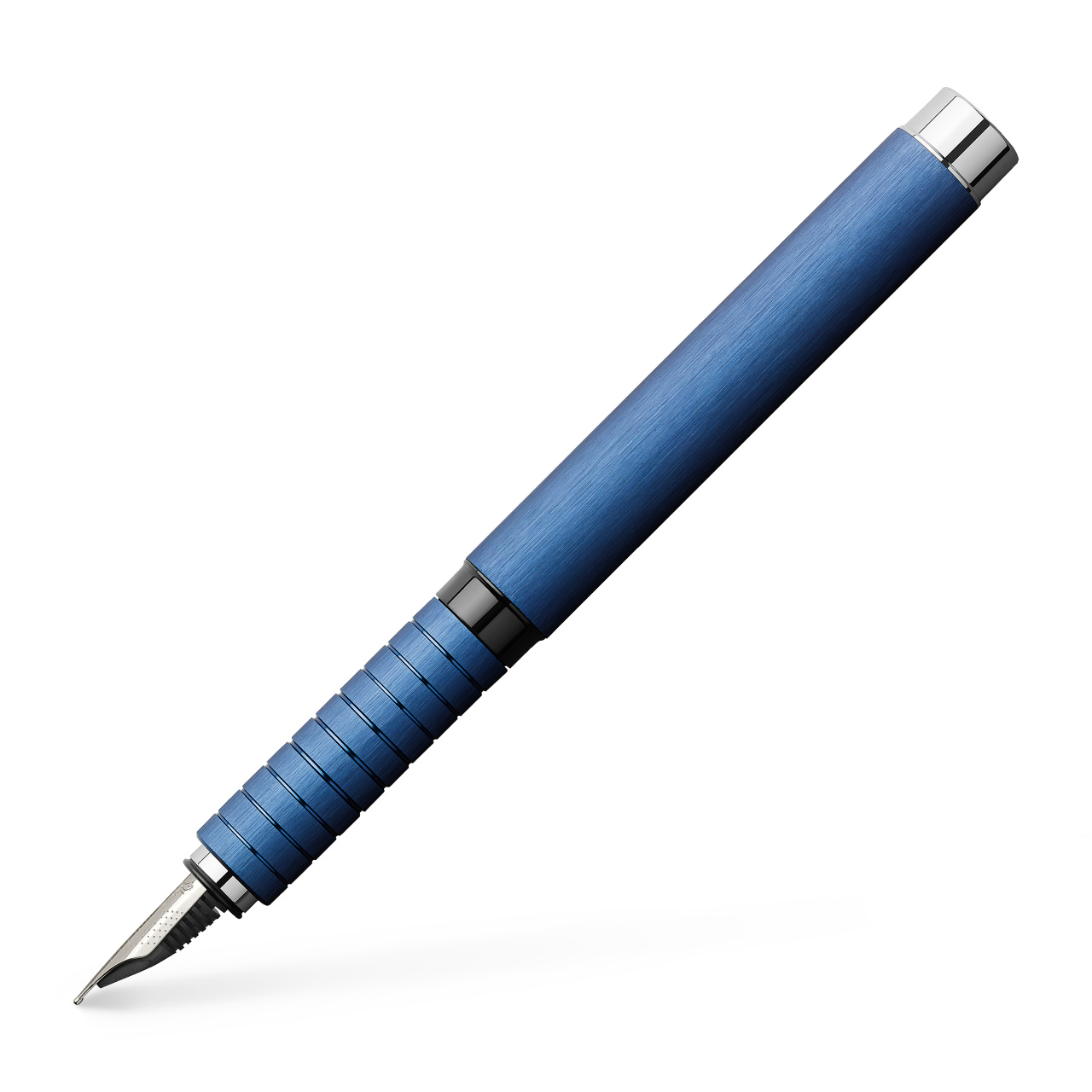 Essentio Aluminium fountain pen, F, blue