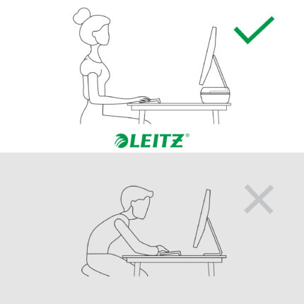 SUPORT MONITOR AJUSTABIL GRI CARBUNE ERGO LEITZ